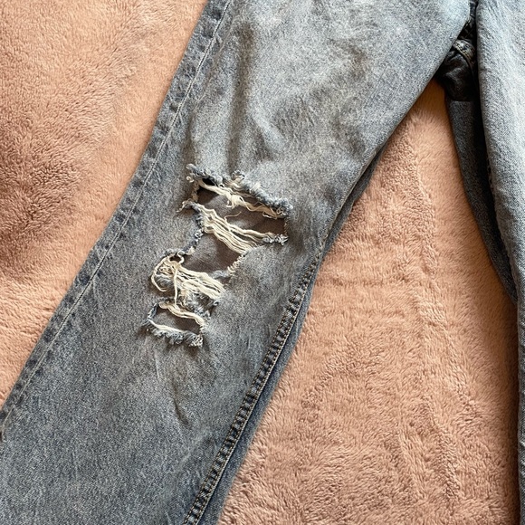 NWT Free people CRVY boyfriend distressed jeans size 28 - Picture 8 of 15